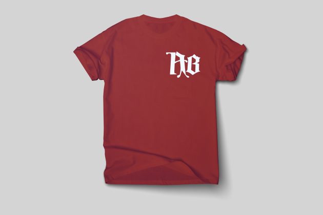 Photo tee-shirt kaki avec motif