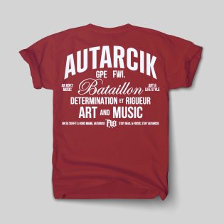 Photo tee-shirt kaki avec motif